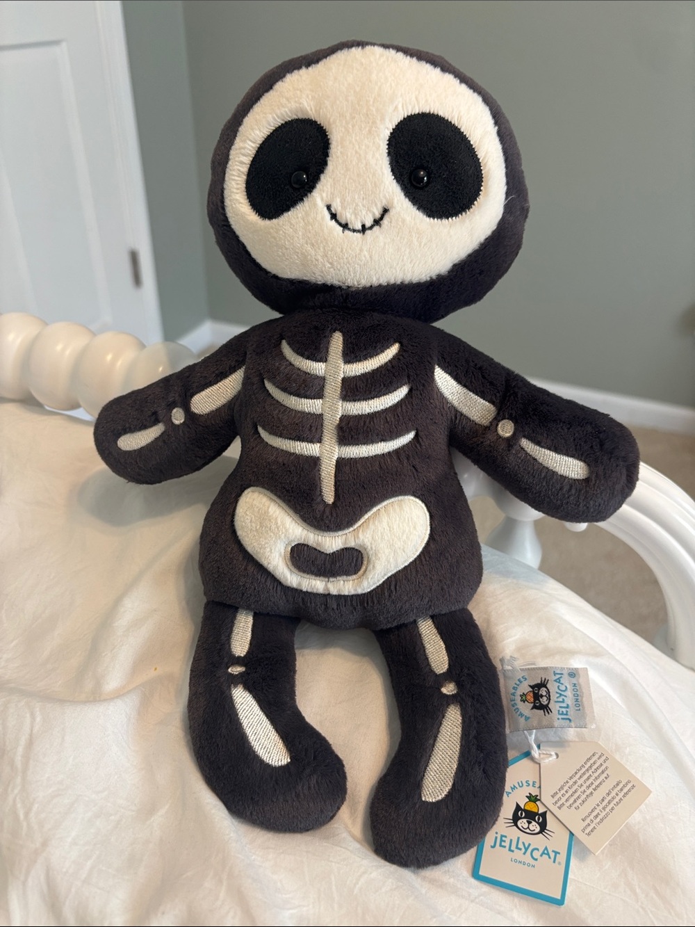 Jellycat Skeleton Bob NWT